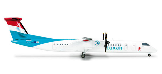 Lietadlo Bombardier Q400 Luxair 